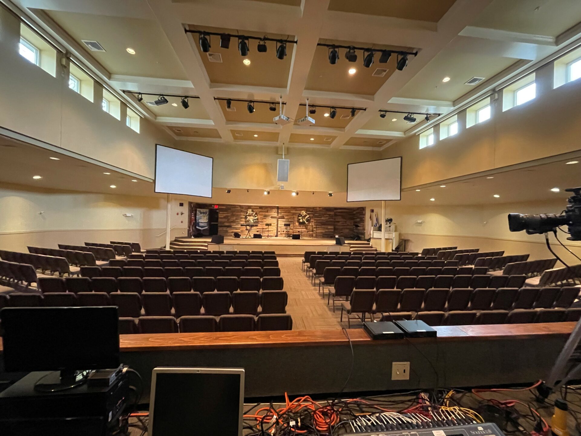 Main Sanctuary View From Tech Pit